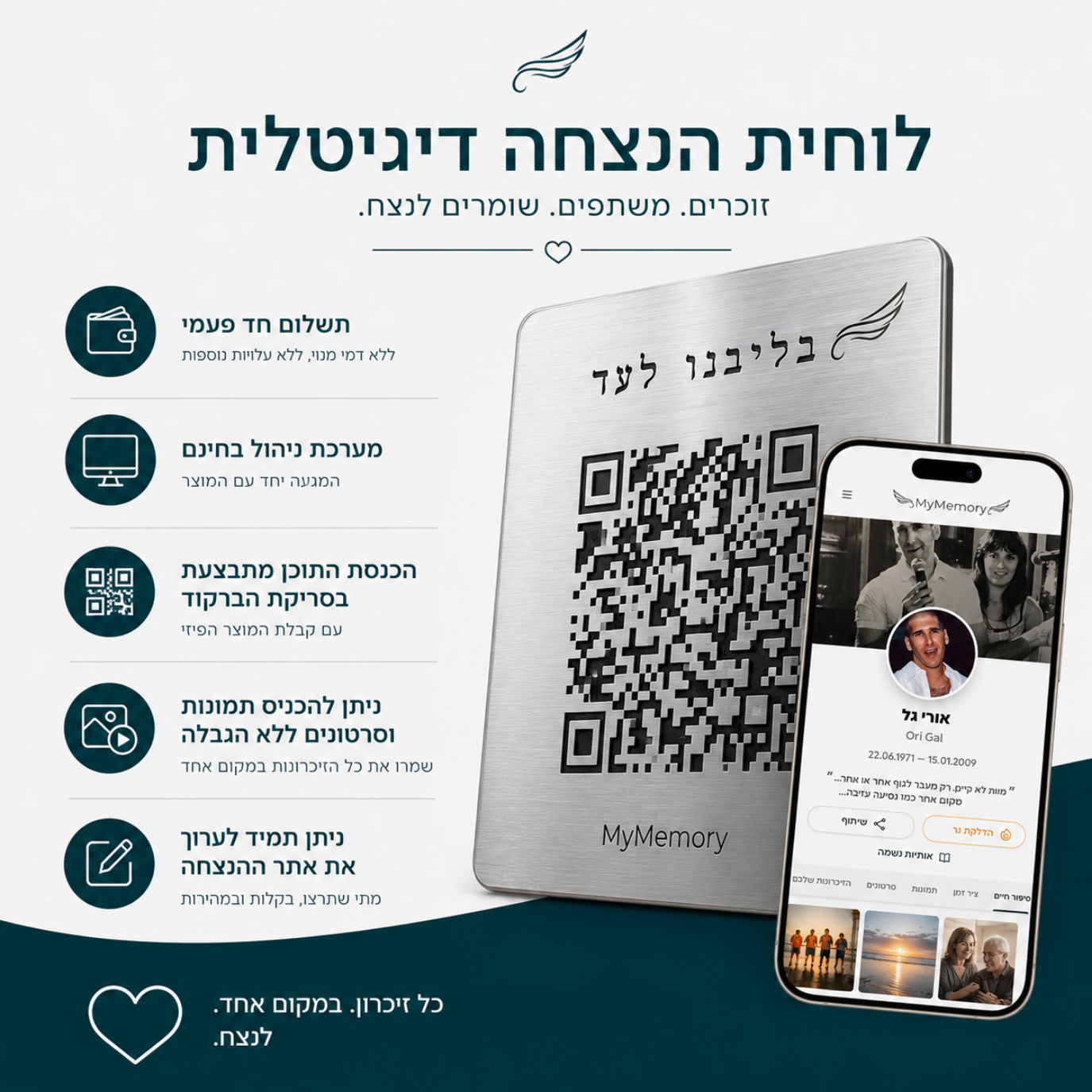 לוחית הנצחה דיגיטלית